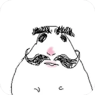 Telegram sticker 🫥 Бебебе