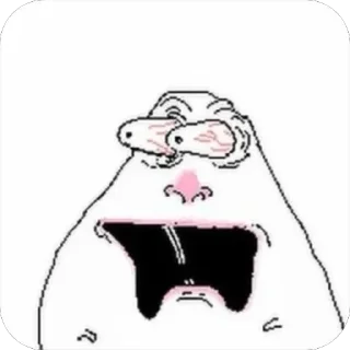 Telegram sticker 😱 Бебебе