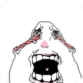 Telegram sticker 🫥 Бебебе