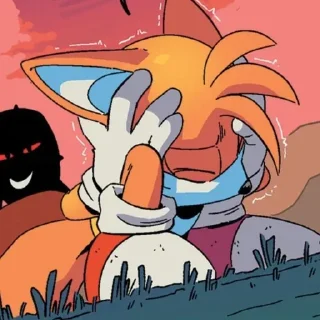 Telegram sticker 🌟 Тейлз @Tails_The_fox1