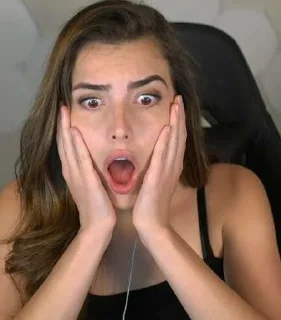 Telegram sticker 😨 Alex Botez @QTPlox