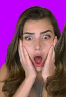 Sticker 😱 Alex Botez @QTPlox