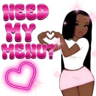 Telegram sticker 🫶 Pinky by @kalonathebest