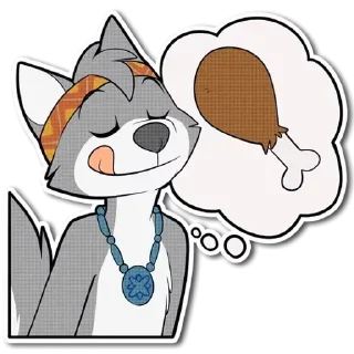 Video sticker 😊 WolfPupTKStickers