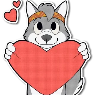 Video sticker 😊 WolfPupTKStickers