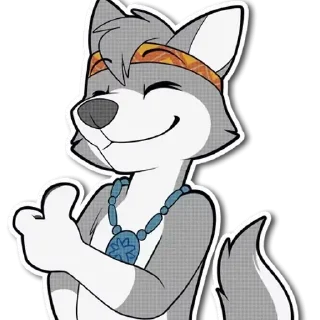 Video sticker 😊 WolfPupTKStickers
