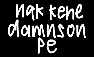 Video sticker 💩 damnsonn