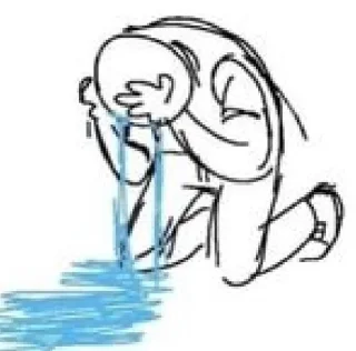 Telegram stiker 😭 Crying | @XipeEmanator :: @fStikBot