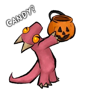 Telegram sticker 🍬 Sketchy Kobolds SEASONS