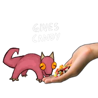 Telegram sticker 🍬 Sketchy Kobolds SEASONS