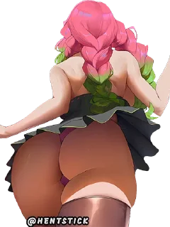 Telegram sticker 🍑 Demon Slayer @hentstick