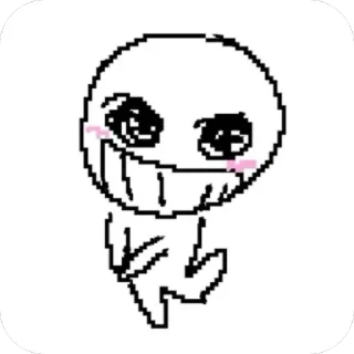 Telegram sticker 🫥 Me core