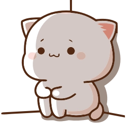 Sticker 😨 Peach Cat @TgEmojis