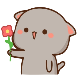 Sticker 🌹 Peach Cat @TgEmojis