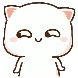 Sticker ☺️ Peach Cat @TgEmojis