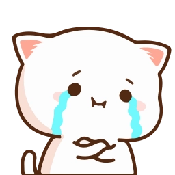 Sticker 😭 Peach Cat @TgEmojis