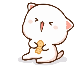 Sticker 🐟 Peach Cat @TgEmojis
