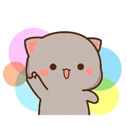 Sticker 🤟 Peach Cat @TgEmojis