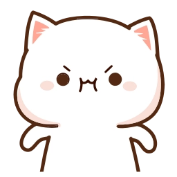 Sticker 😡 Peach Cat @TgEmojis