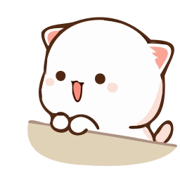 Sticker 😘 Peach Cat @TgEmojis