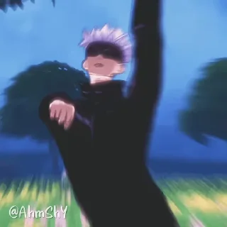 Video sticker 💃 - ᗷY @ahMshY 𓉮 . Anime Dancing