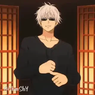 Video sticker 💃 - ᗷY @ahMshY 𓉮 . Anime Dancing