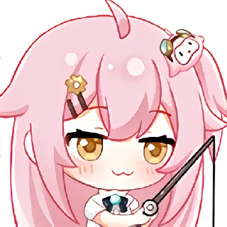 Video sticker 🎣 永雏塔菲·1883 装扮 @TaffySticker