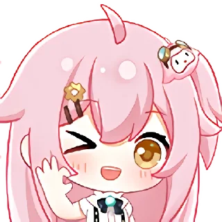 Telegram stiker 😇 永雏塔菲·1883 装扮 @TaffySticker