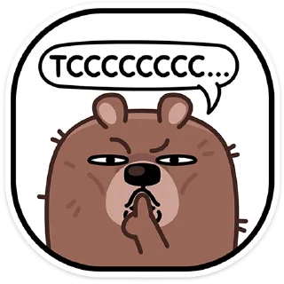 Video sticker 🤫 Миша, ты опять? | @Premium_Stikers