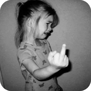 Telegram sticker 🖕 MINI 🎀💅🏻 @wth_mini