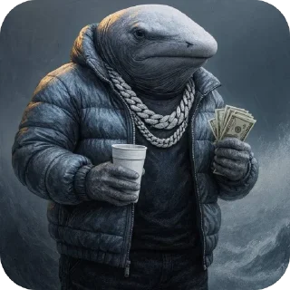 Telegram sticker 🫥 The White Whale