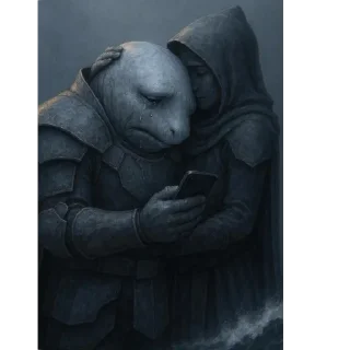 Telegram sticker 🫥 The White Whale