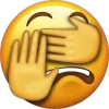 Sticker 😫 ⋆˚࿔ @emojixoley emojis 𝜗𝜚˚⋆