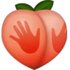 Sticker 🍑 ⋆˚࿔ @emojixoley emojis 𝜗𝜚˚⋆