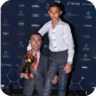 Telegram stiker 🎫 РОНАЛДО @dahi_404