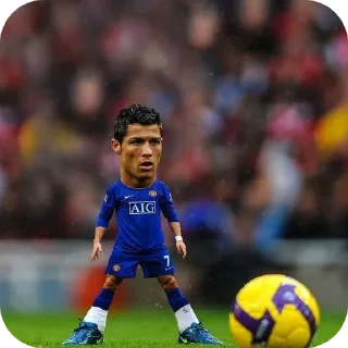 Sticker 🏅 РОНАЛДО @dahi_404