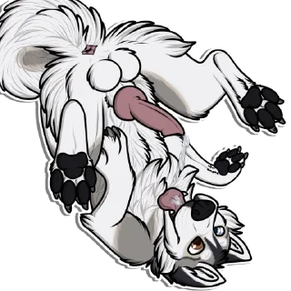 Telegram sticker 🙃 Naughty Cloud