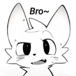 Telegram sticker 🤨 Furry ❤ @TgEmodziBot