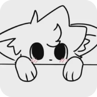 Telegram sticker 😊 Furry ❤ @TgEmodziBot