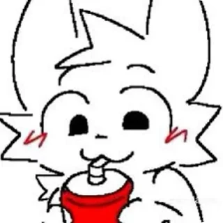 Telegram sticker 😙 Furry ❤ @TgEmodziBot