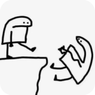 Телеграм стикер 📝 draww