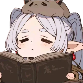 Telegram sticker 📙 𝐹𝑟𝑖𝑒𝑟𝑒𝑛 𝑐ℎ𝑖𝑏𝑖 ⁂ [ @Pmitars ]