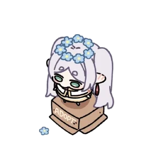 Video sticker 📙 𝐹𝑟𝑖𝑒𝑟𝑒𝑛 𝑐ℎ𝑖𝑏𝑖 ⁂ [ @Pmitars ]