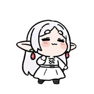 Telegram sticker 📙 𝐹𝑟𝑖𝑒𝑟𝑒𝑛 𝑐ℎ𝑖𝑏𝑖 ⁂ [ @Pmitars ]