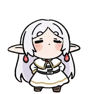 Telegram sticker 📙 𝐹𝑟𝑖𝑒𝑟𝑒𝑛 𝑐ℎ𝑖𝑏𝑖 ⁂ [ @Pmitars ]