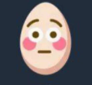 Telegram sticker 😳 Яйца май бразерс :: @fStikBot