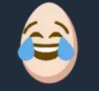 Telegram sticker 😂 Яйца май бразерс :: @fStikBot