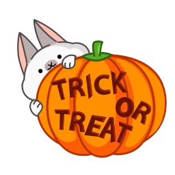 Sticker 🎃 Vampire Bunny @CastilosAnimatedEmojis