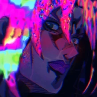 Telegram stiker 🐸 | Diavolo | @jojostickerFCG :: @fStikBot