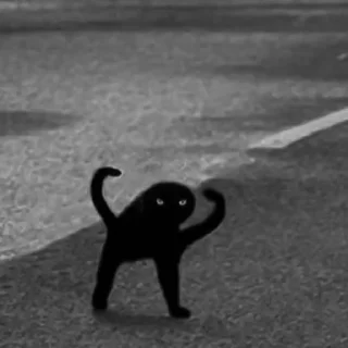 Sticker 🐱 Pretty Savage — @geoyangi.